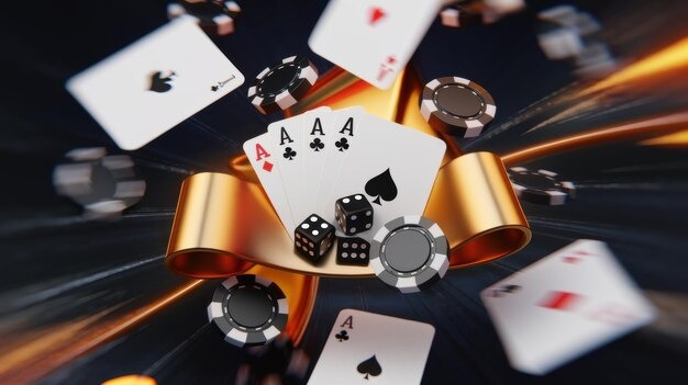 Slot game variety and live dealer table interface